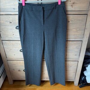 EUC Joie gray and black plaid dress pants sz 10